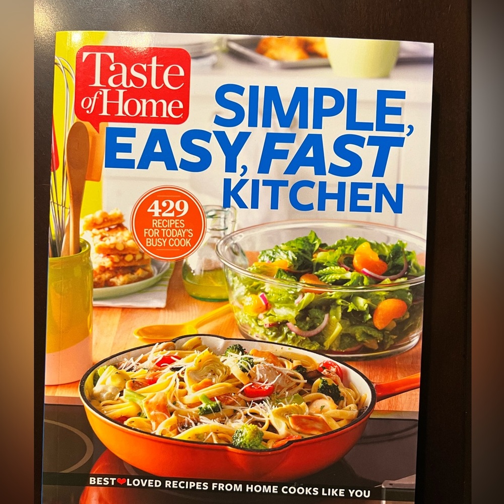 Taste of Home -cookbook “Simple Fast Easy Kitchen”